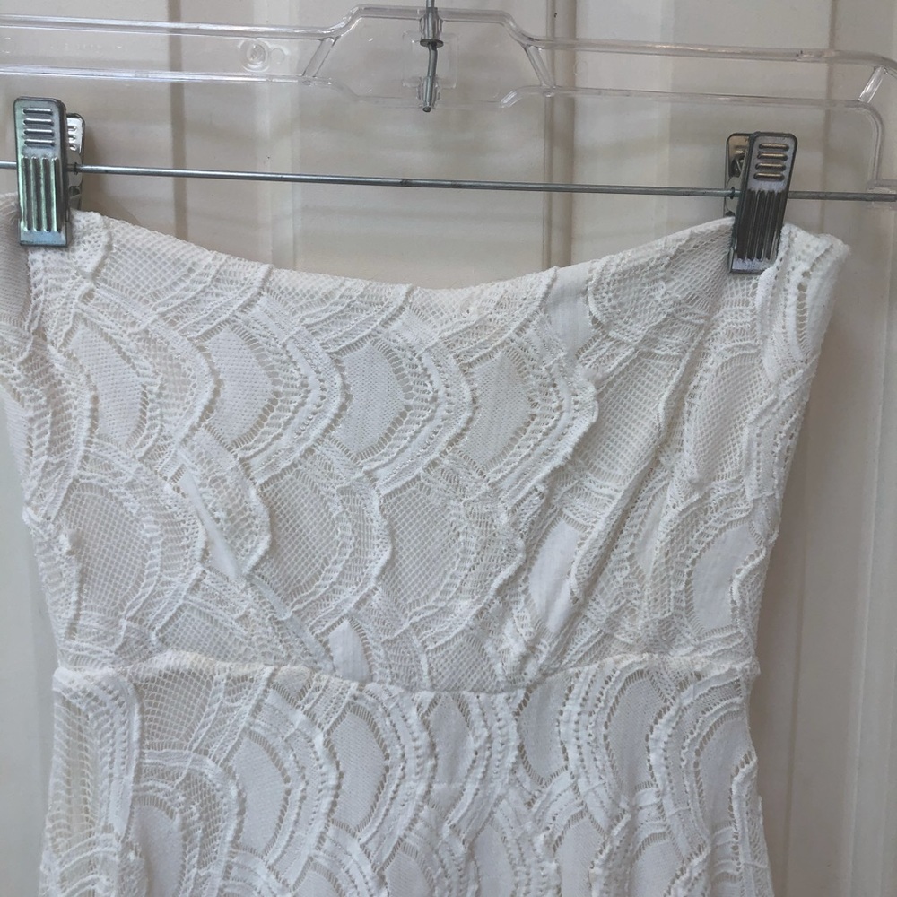 Nightcap by Carisa Rene White Lace Dress, Size S - Picture 4 of 13